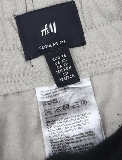 H&M Beige Jogger Trousers - Women's Size 6