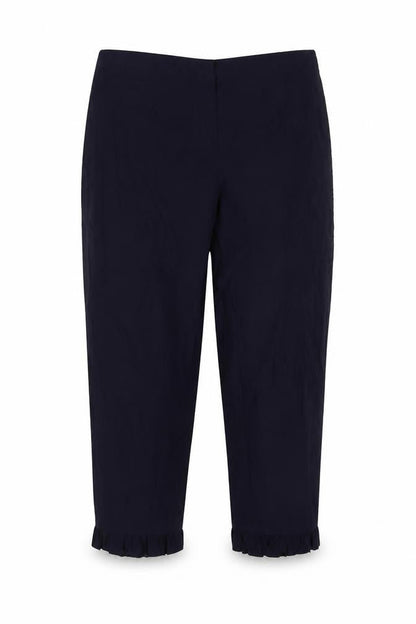 Ficelle Paris Women's Blue Cropped Trousers Size 8