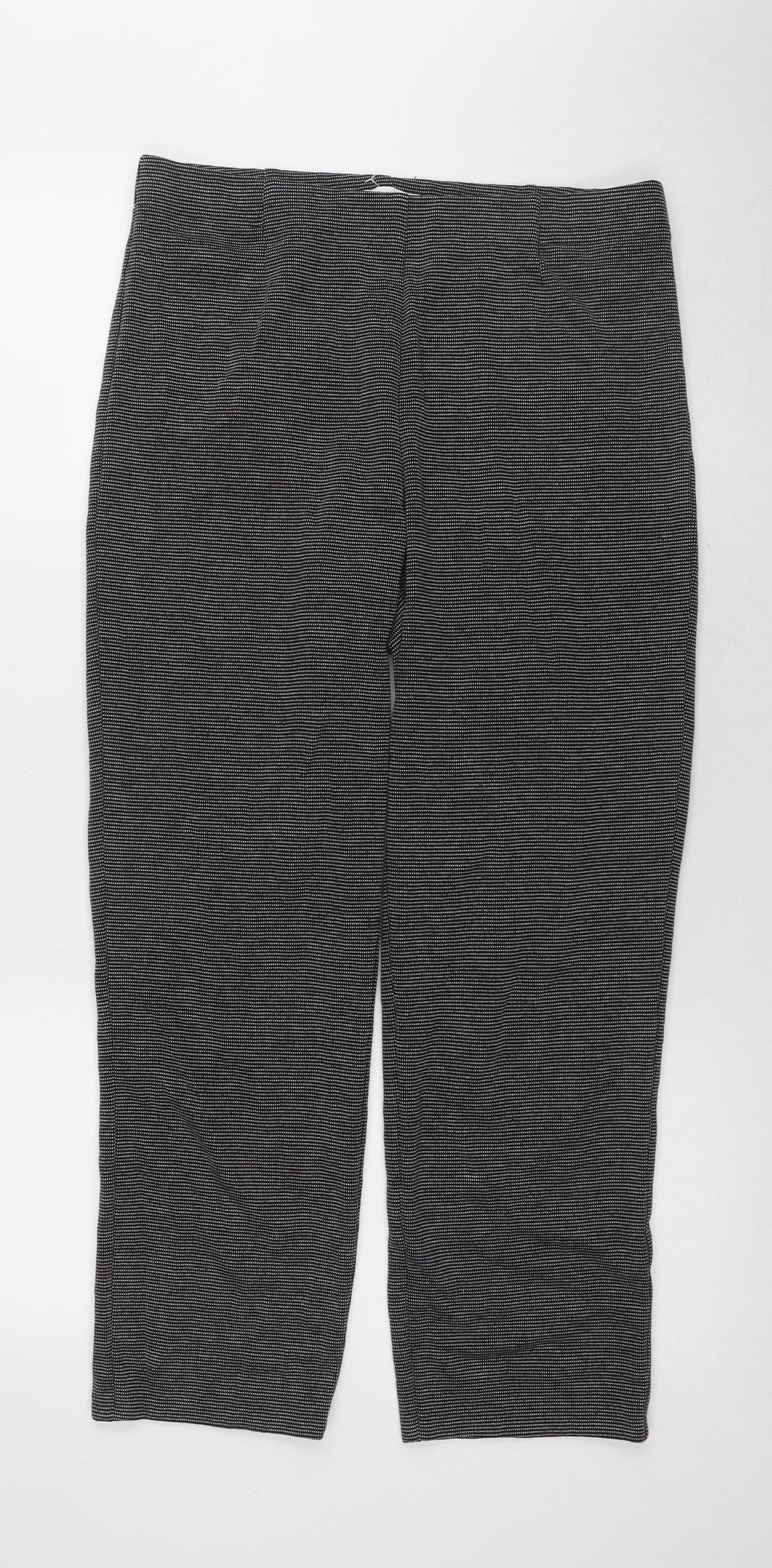 Womens UK Size 12 Marks and Spencer   Black Trousers