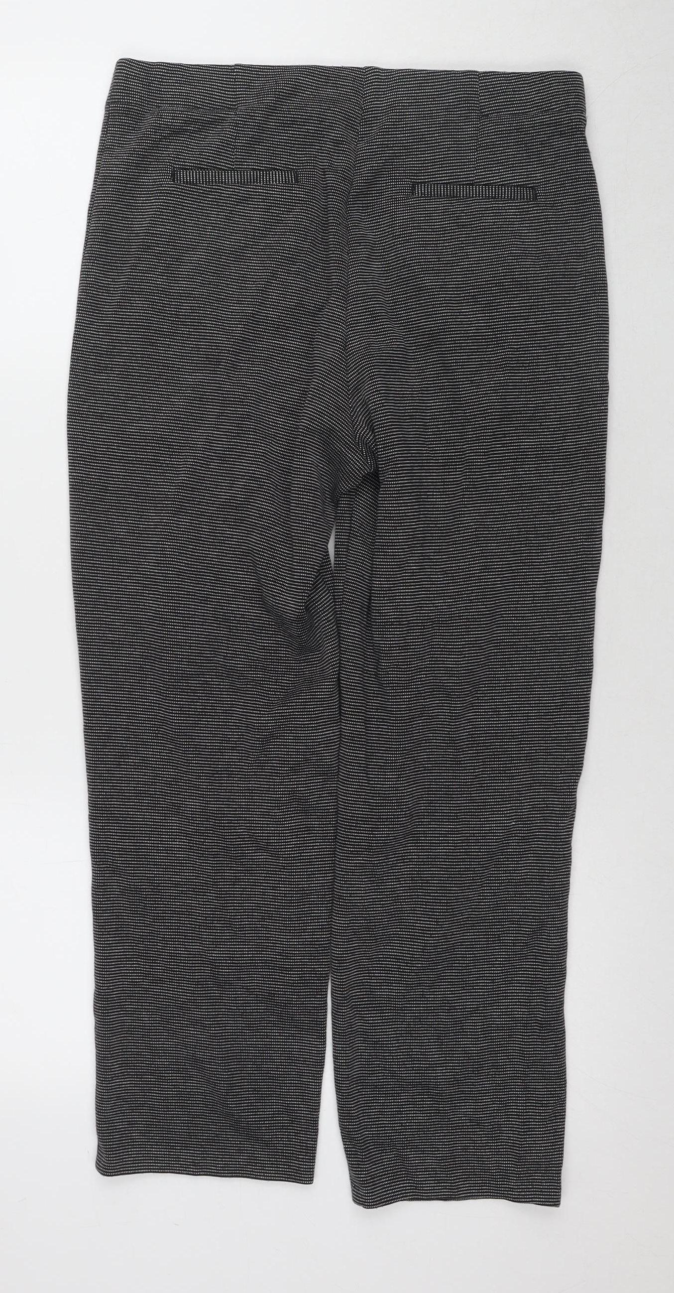 Womens UK Size 12 Marks and Spencer   Black Trousers