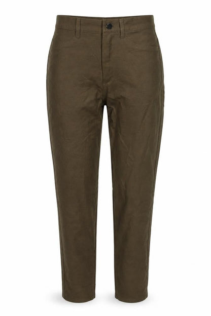 Womens UK Size XS FOREVER 21 Slim Fit Casual Brown Trousers