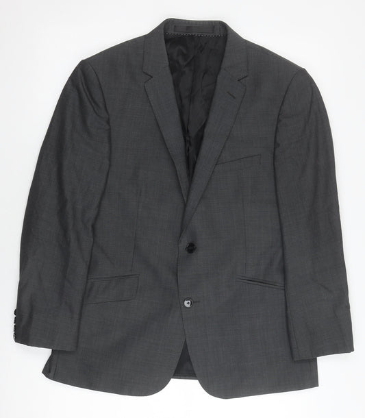 Mens UK Size 40 John Lewis Regular Grey Suit Jacket