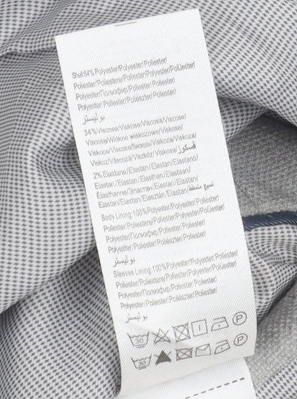 Mens UK Size 46 JACK & JONES Regular Grey Suit Jacket