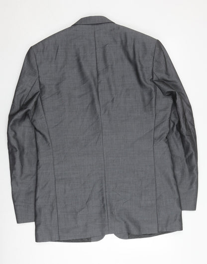 Mens UK Size 40 Jasper Conran Regular Grey Suit Jacket