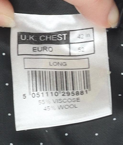 Mens UK Size 40 Jasper Conran Regular Grey Suit Jacket