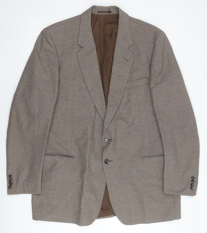 Mens UK Size 43-44 St Michael Regular Brown Suit Jacket