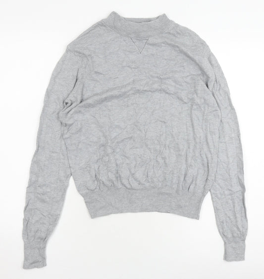 Womens UK Size 12 Warehouse Grey Pullover Jumper