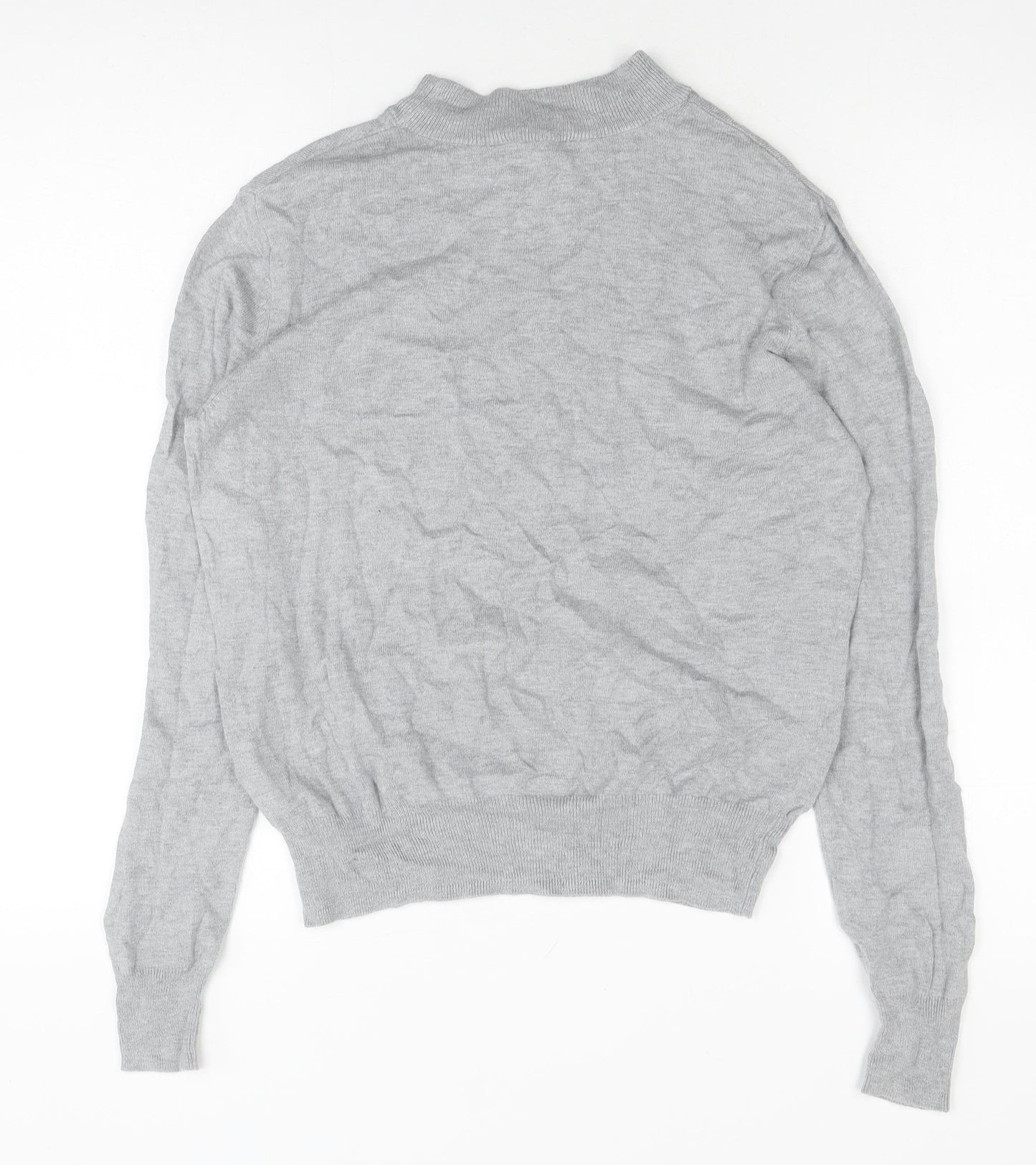 Womens UK Size 12 Warehouse Grey Pullover Jumper