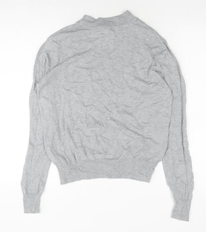 Womens UK Size 12 Warehouse Grey Pullover Jumper