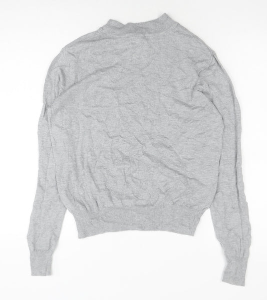 Womens UK Size 12 Warehouse Grey Pullover Jumper