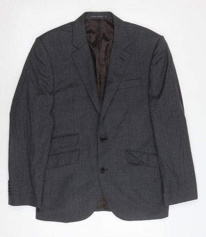 Mens UK Size 38 John Lewis Regular Grey Suit Jacket