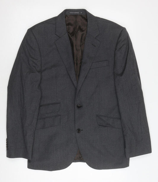 Mens UK Size 38 John Lewis Regular Grey Suit Jacket