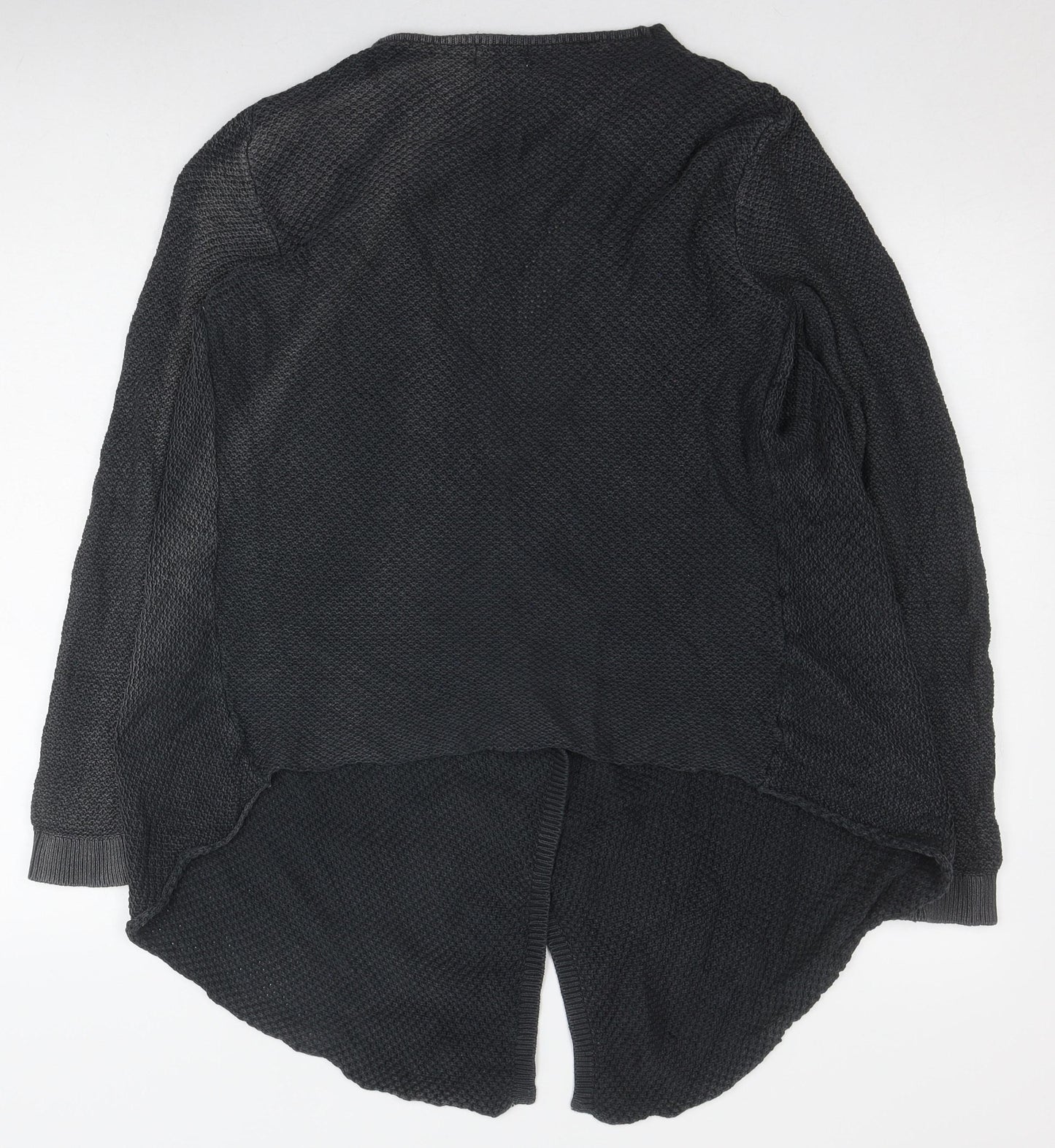Womens UK Size M Tezenis Black Cardigan Jumper