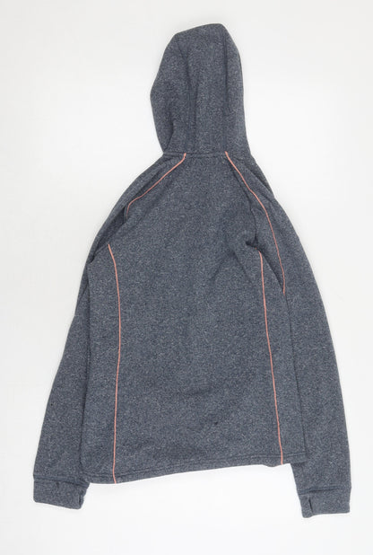 Crane Girls Grey Full Zip Hoodie 13-14 Years Hooded Fleece