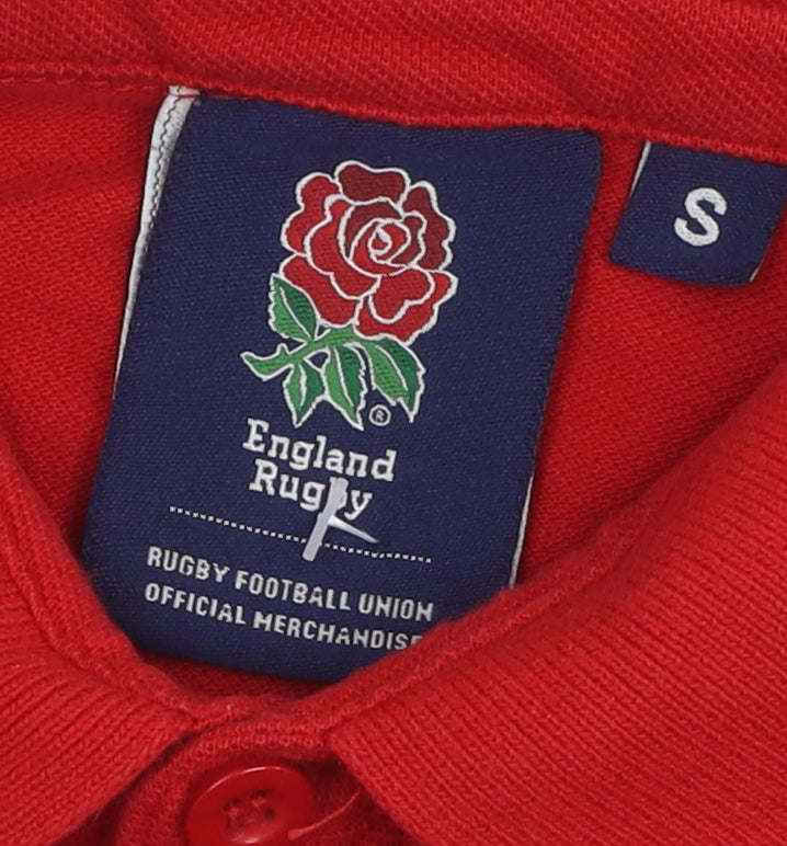 Fanatics Men's Red Polo S Rugby Short Sleeve