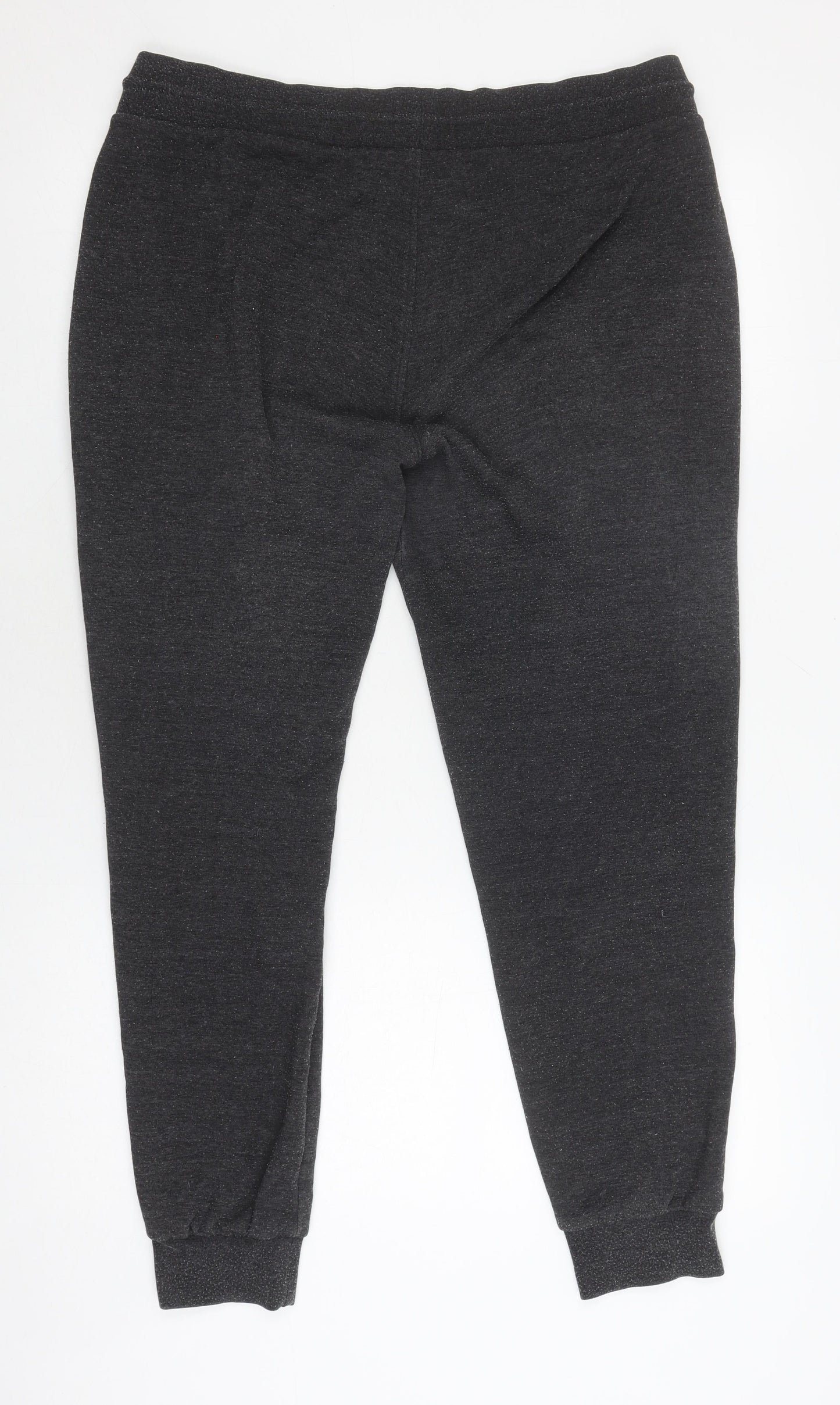 Womens UK Size L Brave Soul Regular Fit Jogger Black Trousers