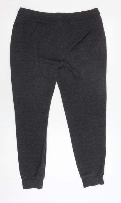 Womens UK Size L Brave Soul Regular Fit Jogger Black Trousers