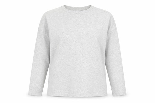 Womens UK Size XS Pull&Bear Grey Basic T-Shirt