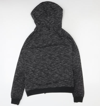 Mountain Warehouse Women's Black Hooded Jacket Size 12