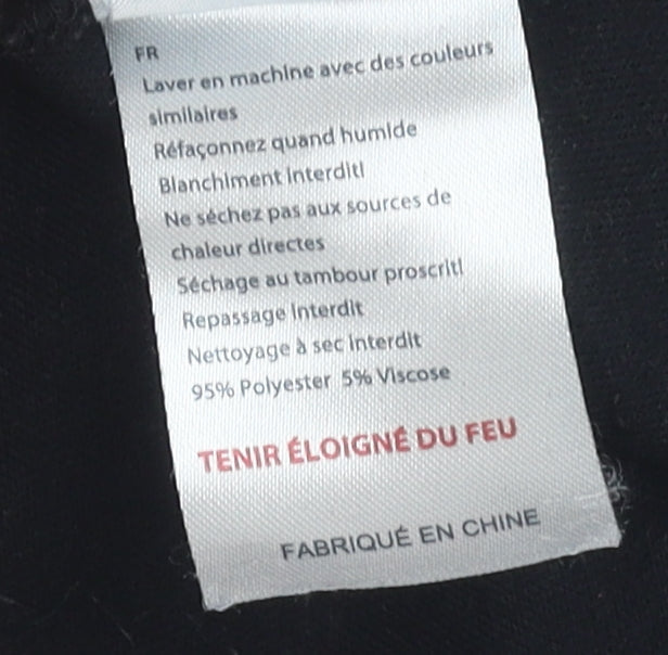 Mountain Warehouse Women's Black Hooded Jacket Size 12