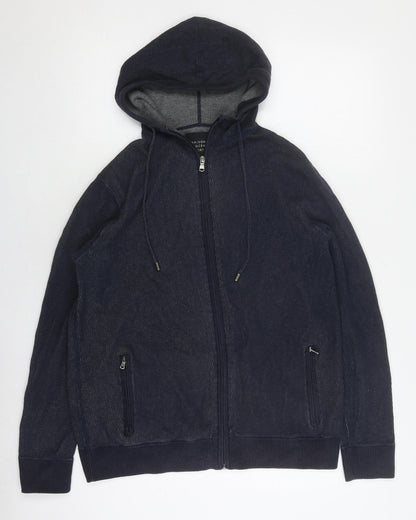 Mens UK Size M Maison Cinqcent Sport Black Hooded