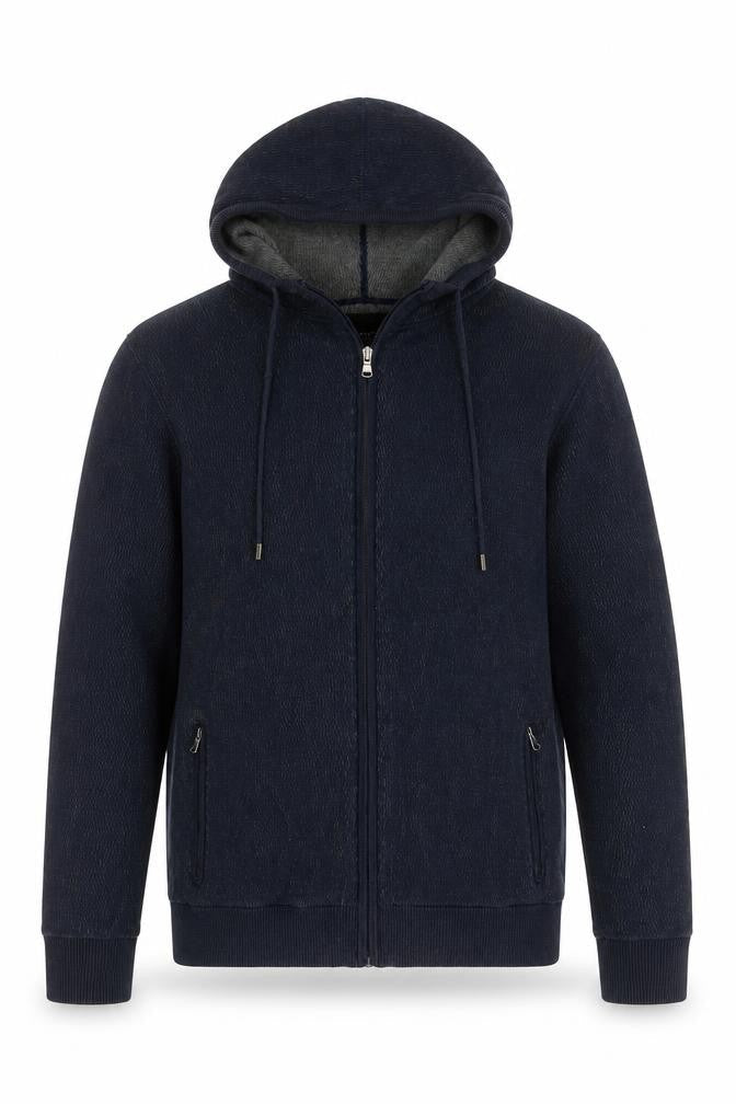 Mens UK Size M Maison Cinqcent Sport Black Hooded