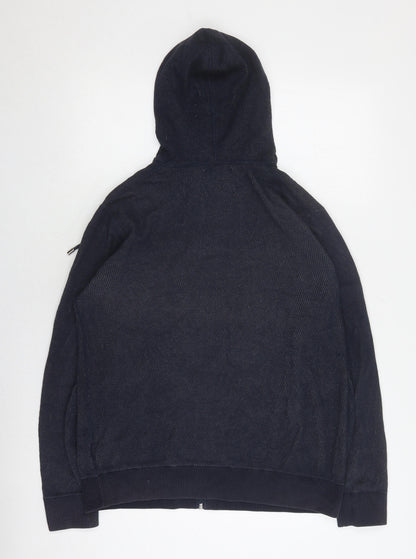 Mens UK Size M Maison Cinqcent Sport Black Hooded