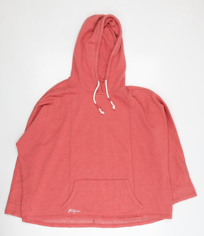 Mens UK Size M FatFace Pink Pullover Hoodie