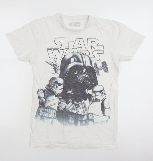 Star Wars Unisex White XS Movie Graphic T-Shirt
