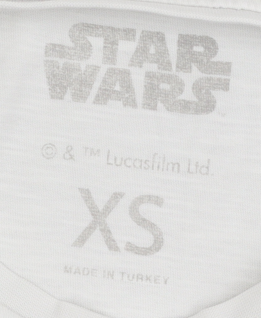 Star Wars Unisex White XS Movie Graphic T-Shirt