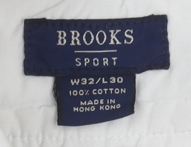 Brooks Sport Men's Beige Chino Trousers Size M