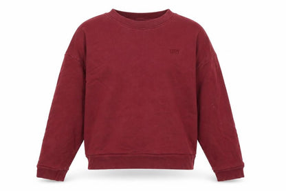 Unisex Adults UK Size S Levi's Red Pullover Sweatshirt