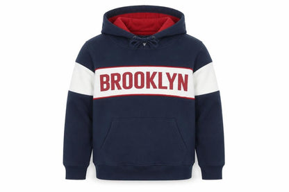 Mens UK Size M Brave Soul Blue Pullover Hoodie