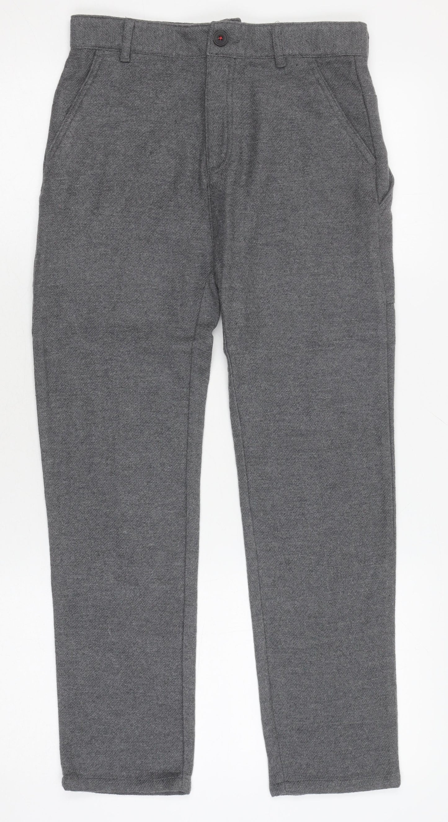 Zara Boys Grey Jogger Trousers, Size 11-12 Years, Casual