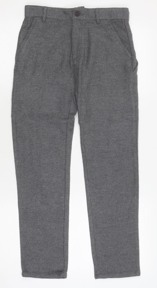 Zara Boys Grey Jogger Trousers, Size 11-12 Years, Casual