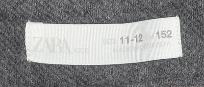 Zara Boys Grey Jogger Trousers, Size 11-12 Years, Casual
