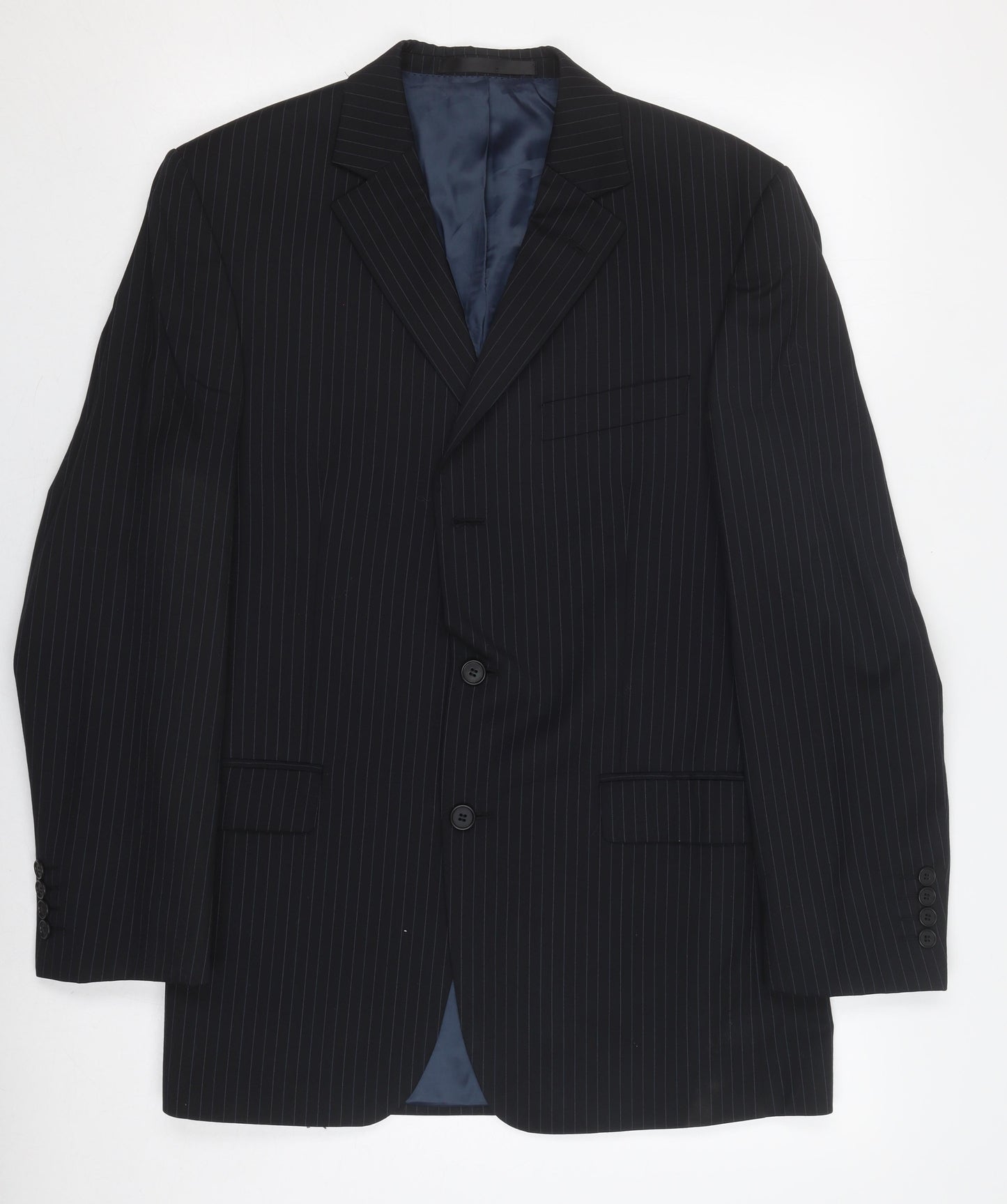 Mens UK Size 40 Marks and Spencer Regular Black Suit Jacket