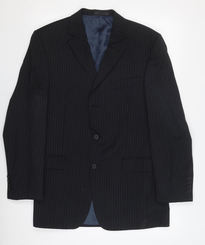 Mens UK Size 40 Marks and Spencer Regular Black Suit Jacket