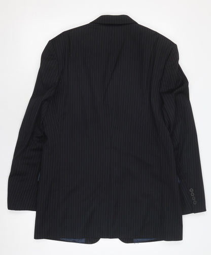 Mens UK Size 40 Marks and Spencer Regular Black Suit Jacket