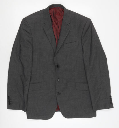 Mens UK Size 42 NEXT Regular Grey Suit Jacket