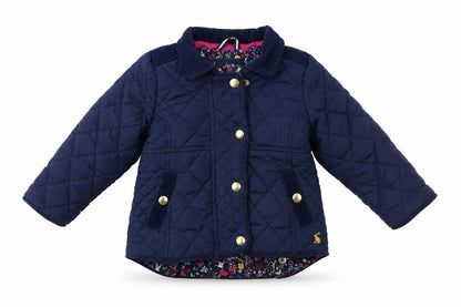Joules Unisex Toddler Quilted Jacket 12 Months Blue