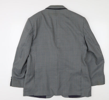Mens UK Size 40 Marks and Spencer Regular Blue Suit Jacket