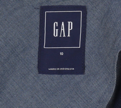 GAP Women's Blue Suit Jacket Size 14