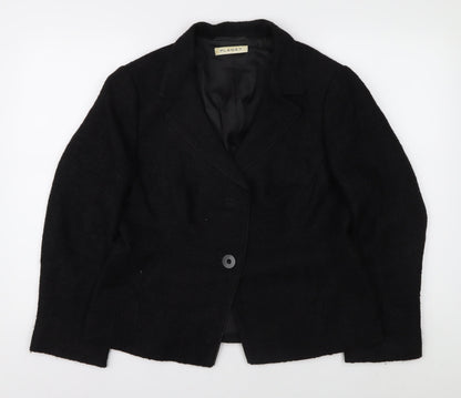 Womens UK Size 16 Planet Regular Black Blazer