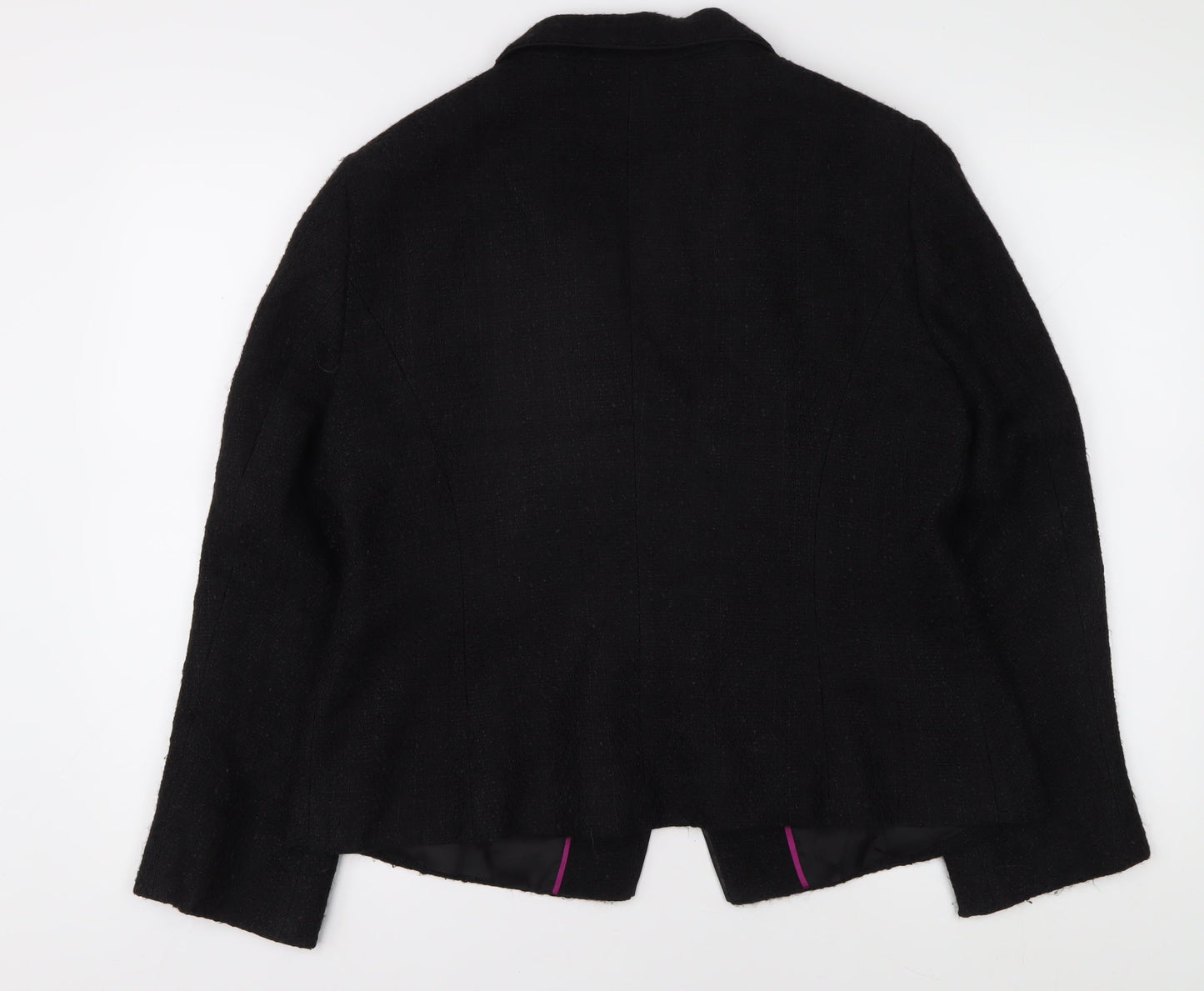 Womens UK Size 16 Planet Regular Black Blazer