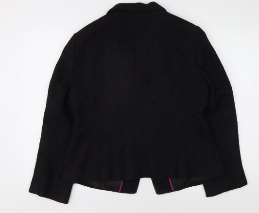 Womens UK Size 16 Planet Regular Black Blazer