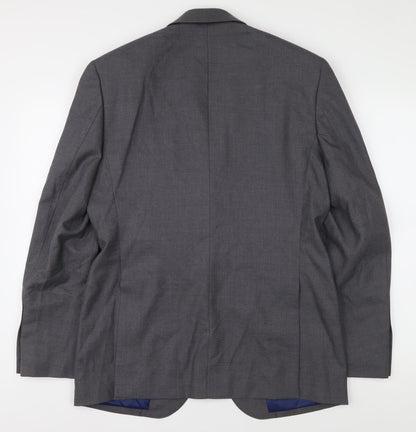 Mens UK Size 38 Marks and Spencer Regular Grey Suit Jacket