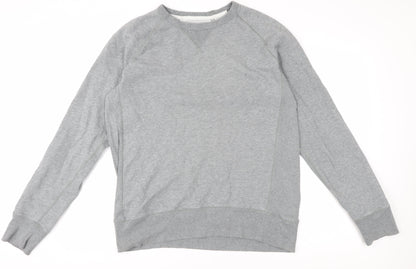 Gap Men's Grey Long Sleeve Casual Top Size L