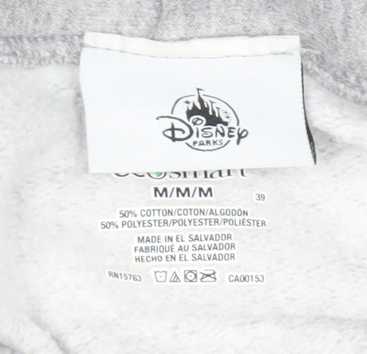Unisex Adults UK Size M Disney Grey Pullover Hoodie