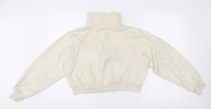 Hollister Women's Ivory Pullover Sweatshirt XS